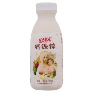 小洋人钙铁锌原味发酵型乳酸菌奶饮品