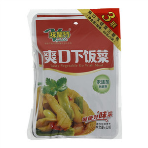 味聚特爽口下饭菜三联包