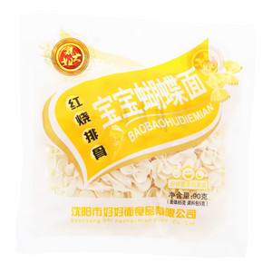 魏大姐好好面红烧排骨宝宝蝴蝶面