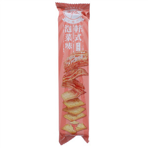 喀吱脆韩式泡菜味烘焙型膨化食品