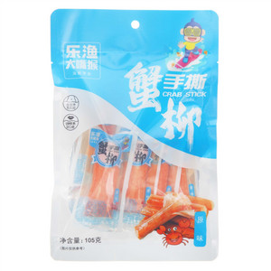 乐渔大嘴猴原味手撕蟹柳