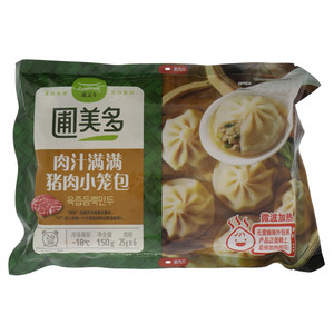 Pulmuone圃美多肉汁满满猪肉小笼包