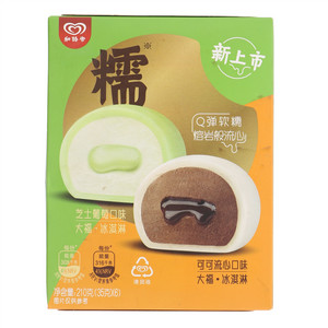和路雪大福冰淇淋巧克力葡萄六支装 6X210ML(210G)