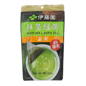 伊藤园 抹茶绿茶 玄米（茶包）