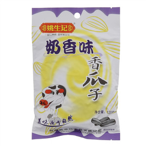 姚生记鲜奶伴香瓜子120g