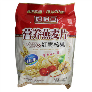 好怡点红枣核桃营养燕麦片