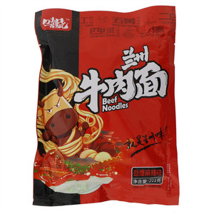 嘻烧劲爆麻辣味兰州牛肉面