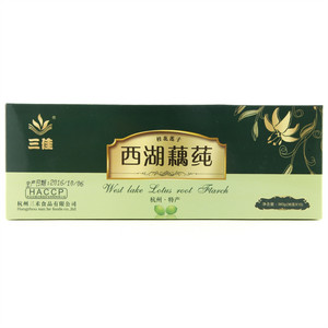 三佳桂花莲子西湖藕莼（盒）360g
