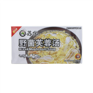 苏伯野菌芙蓉汤
