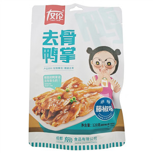友伦藤椒味去骨鸭掌