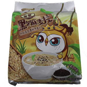 黑芝麻麦片