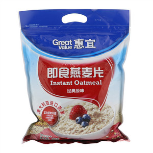 惠宜经典原味即食燕麦片