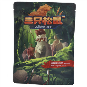 三只松鼠麻辣味牛板筋