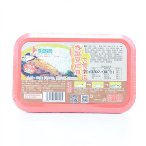 得益绿色香酥豆豉鱼方便米饭