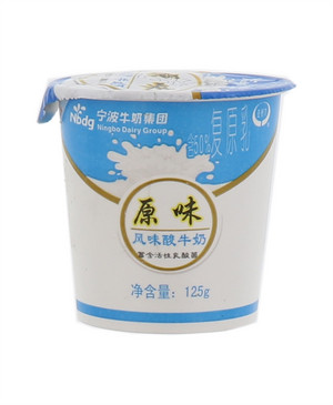 原味风味酸牛奶125g/杯