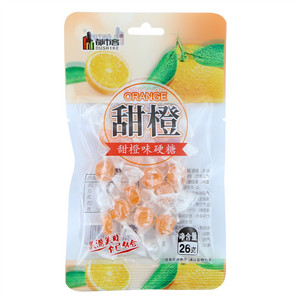 都市客甜橙味硬糖
