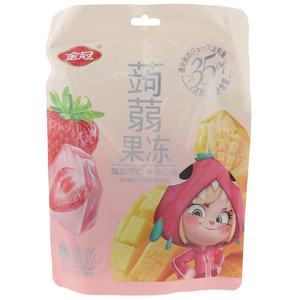 金冠蒟蒻果冻（草莓味、芒果味）