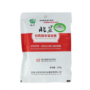 北显有机糙米菊花粥