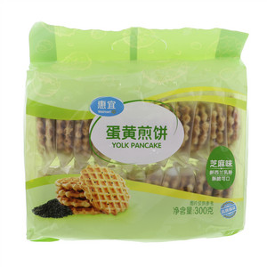 惠宜蛋黄煎饼（芝麻味）