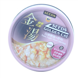 金汤白身鲔鱼+虾肉