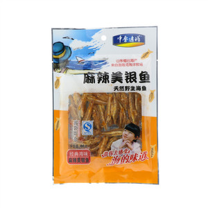 中鲁远洋麻辣美银鱼66克