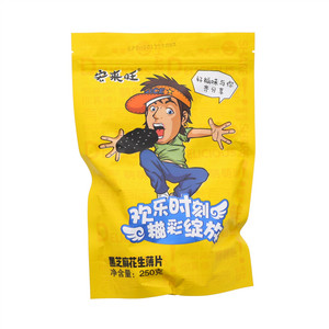宏来旺黑芝麻花生薄片