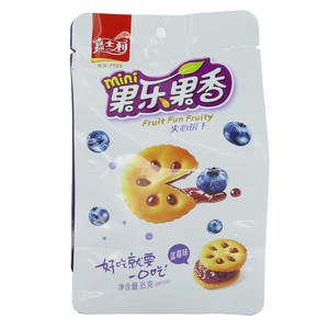 嘉士利果乐果香蓝莓味夹心饼干