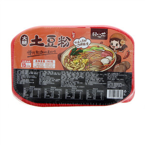 田小花自热砂锅火腿土豆粉