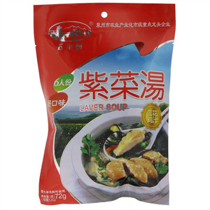 五里桥蛋花鸡汁味紫菜汤