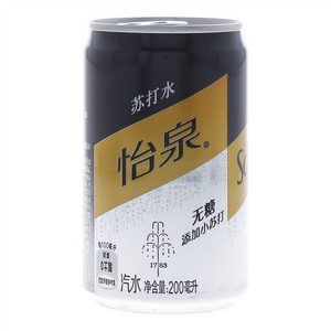 怡泉苏打水无糖汽水