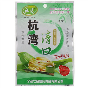 杭湾清口榨菜丝