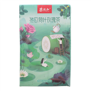 乐从和冬瓜荷叶玫瑰茶