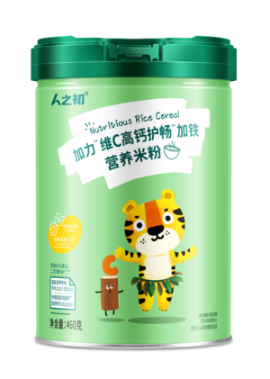 人之初加力维C高钙护畅加铁营养米粉