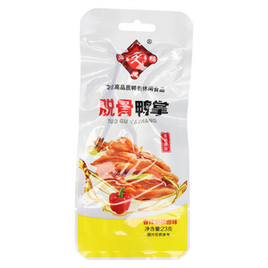 扁担鸭香辣泡椒卤味脱骨鸭掌