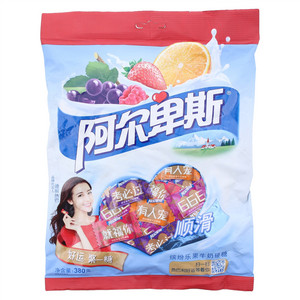 阿尔卑斯缤纷乐果牛奶硬糖