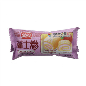 盼盼草莓味卷式夹心蛋糕瑞士卷