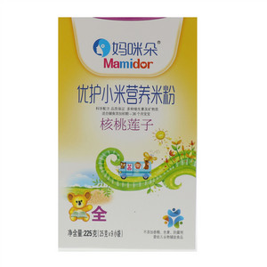 妈咪朵核桃莲子优护 小米 营养米粉