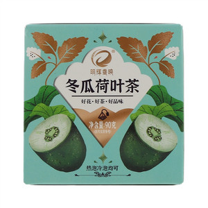 明辉香映冬瓜荷叶茶