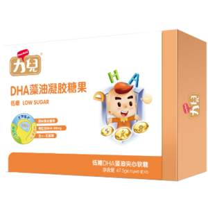 力儿DHA藻油夹心软糖