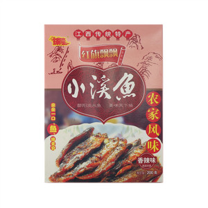 辉隆香辣味小溪鱼