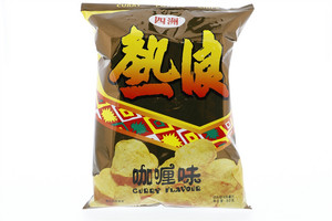 四洲热浪咖喱味薯片50克