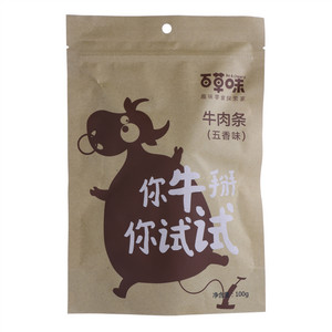 百草味五香味牛肉条