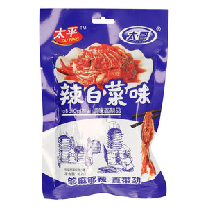 太哥辣白菜味调味面制品