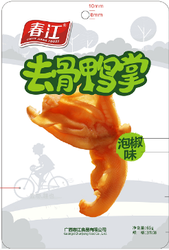 春江泡椒去骨鸭掌