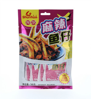 56g麻辣鱼仔