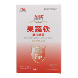 力贝诺果蔬铁凝胶糖果