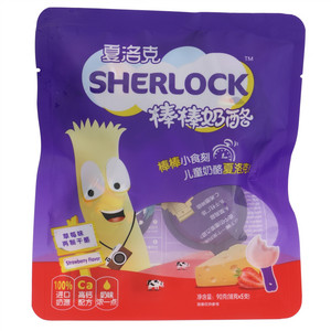 夏洛克棒棒奶酪（草莓味）（再制干酪）