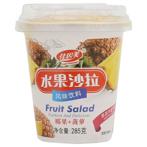 佳因美椰果+菠萝水果沙拉风味饮料