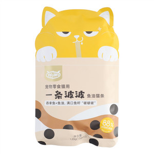 WOWO一条波波鱼油猫条