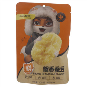三只松鼠蟹香蚕豆